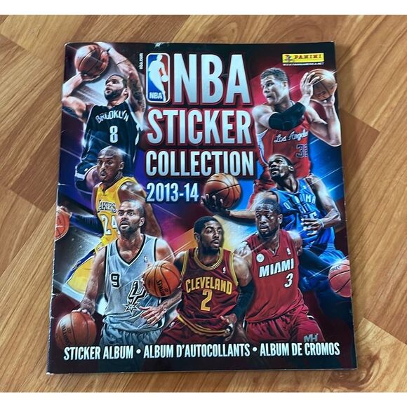 Panini NBA empty‎ sticker album - Picture 1 of 2